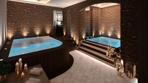 Render Spa interior 3D